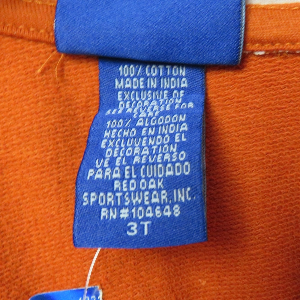 UT Austin Longhorns 3T Dress Toddler Burnt Orange - Picture 3 of 7